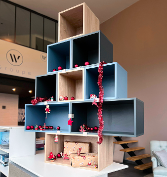 W cases — cube de rangement modulable - W à la carte